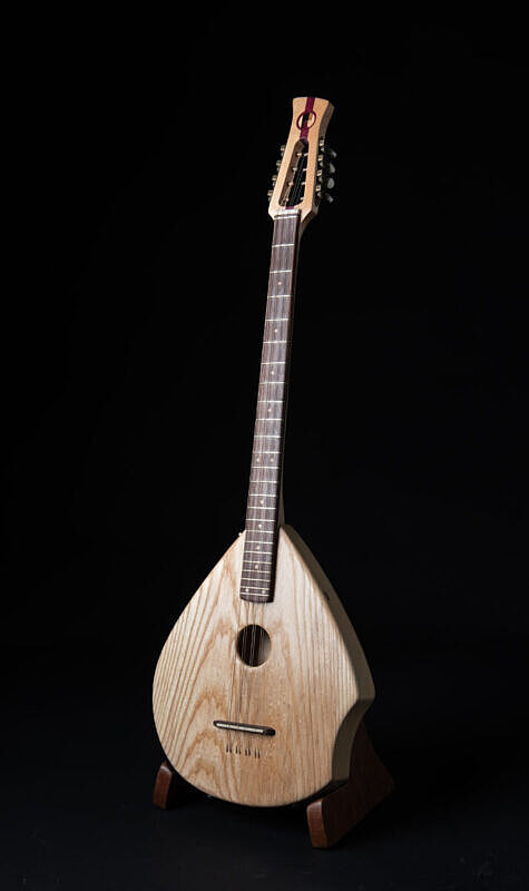 electric bouzouki with blonde ash top