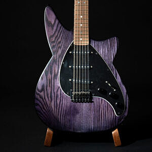 purple shaded edge ash top 12 string druid guitar 