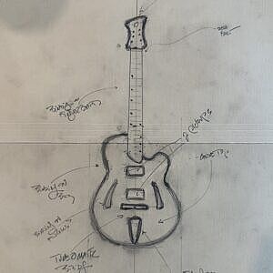 Moxie original drawing
